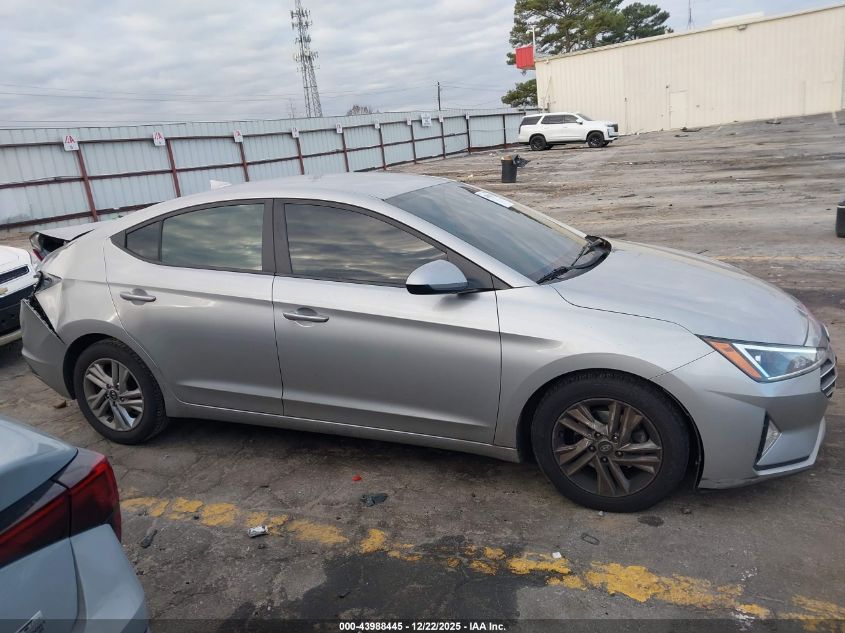 2020 Hyundai Elantra Sel VIN: 5NPD84LF8LH585564 Lot: 43988445