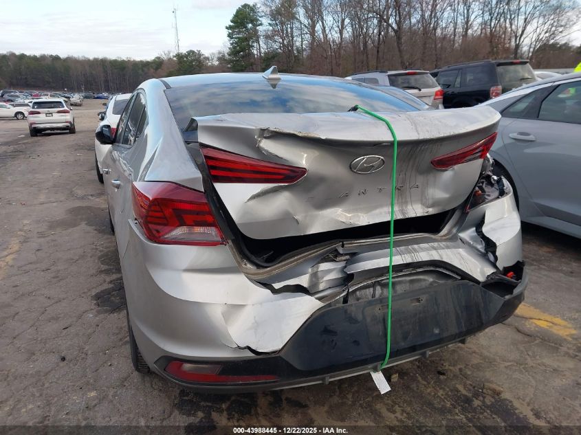 2020 Hyundai Elantra Sel VIN: 5NPD84LF8LH585564 Lot: 43988445