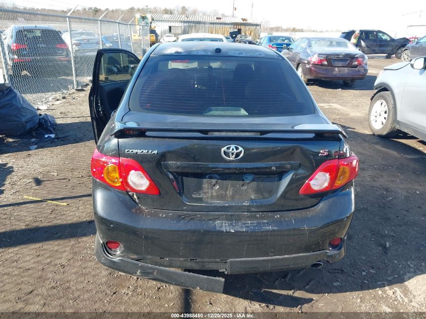 2010 Toyota Corolla S VIN: 2T1BU4EE2AC284182 Lot: 43988450