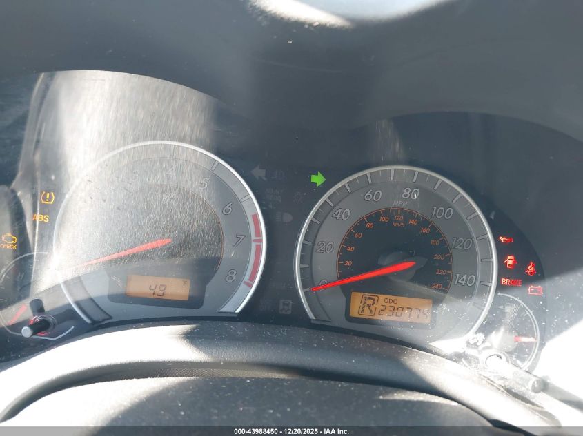 2010 Toyota Corolla S VIN: 2T1BU4EE2AC284182 Lot: 43988450