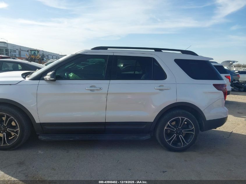 2015 Ford Explorer Sport VIN: 1FM5K8GT0FGB46991 Lot: 43988452
