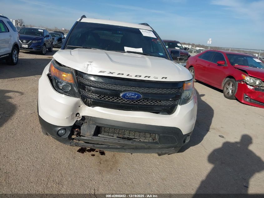 2015 Ford Explorer Sport VIN: 1FM5K8GT0FGB46991 Lot: 43988452
