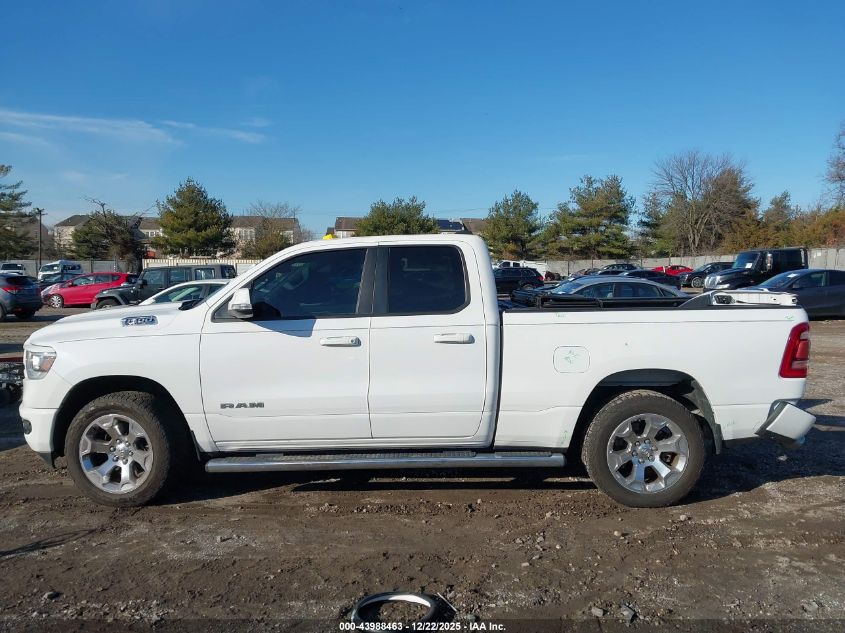 2019 Ram 1500 Big Horn/Lone Star 4X4 6'4 Box VIN: 1C6SRFBT5KN511404 Lot: 43988463