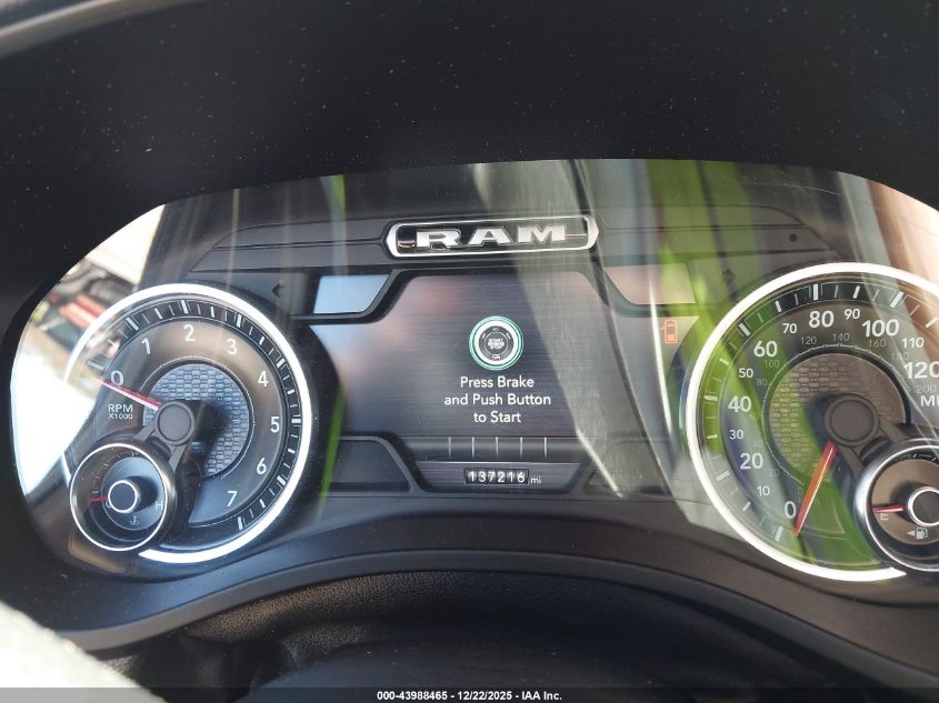 2019 Ram 1500 Big Horn/Lone Star 4X2 5'7 Box VIN: 1C6RREFT1KN611308 Lot: 43988465