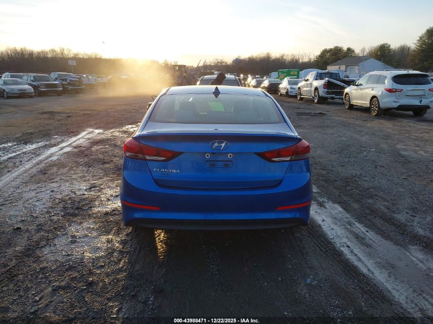 2018 Hyundai Elantra Sel VIN: 5NPD84LF0JH257004 Lot: 43988471