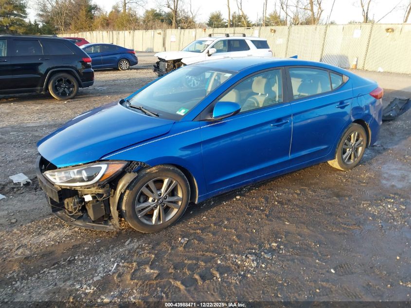 2018 Hyundai Elantra Sel VIN: 5NPD84LF0JH257004 Lot: 43988471