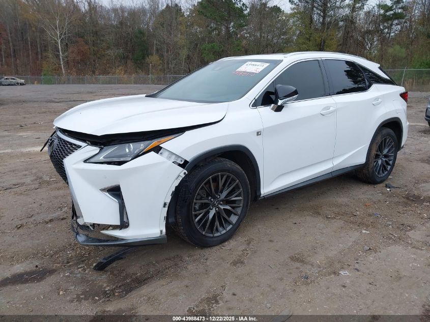 2017 Lexus Rx 350 F Sport VIN: 2T2BZMCA8HC058381 Lot: 43988473