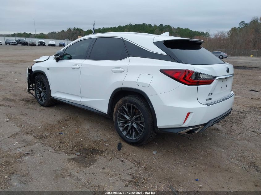 2017 Lexus Rx 350 F Sport VIN: 2T2BZMCA8HC058381 Lot: 43988473