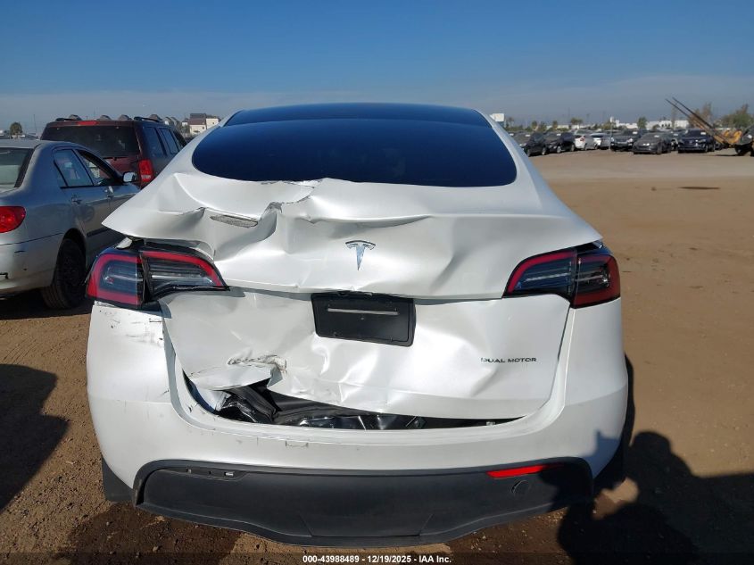 2023 Tesla Model Y Awd/Long Range Dual Motor All-Wheel Drive VIN: 7SAYGDEE4PA148464 Lot: 43988489