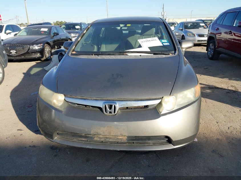 2008 Honda Civic Lx VIN: 2HGFA16548H322388 Lot: 43988493