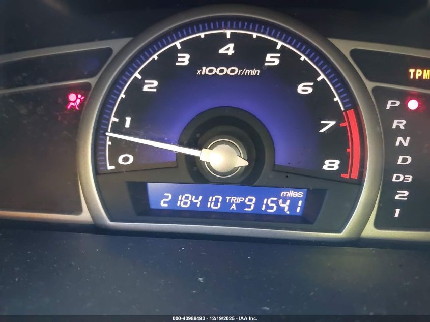 2008 Honda Civic Lx VIN: 2HGFA16548H322388 Lot: 43988493