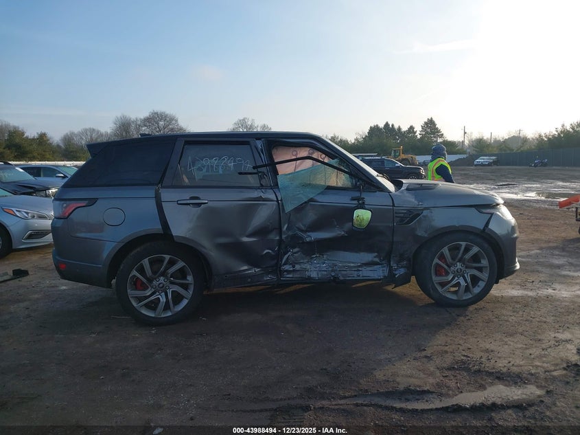 2018 Land Rover Range Rover Sport Hse Dynamic VIN: SALWV2SV4JA190910 Lot: 43988494