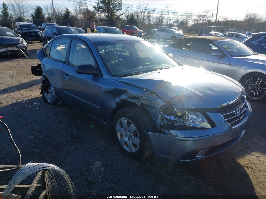 5NPET4AC9AH641102 2010 Hyundai Sonata Gls auction photo 1