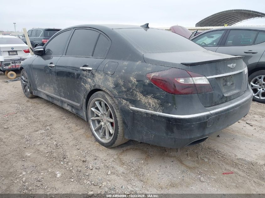 2013 Hyundai Genesis 5.0 R-Spec VIN: KMHGC4DH6DU237115 Lot: 43988504