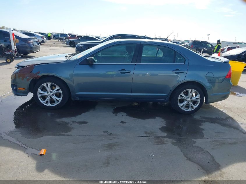 2012 Ford Fusion Se VIN: 3FAHP0HA1CR436071 Lot: 43988508