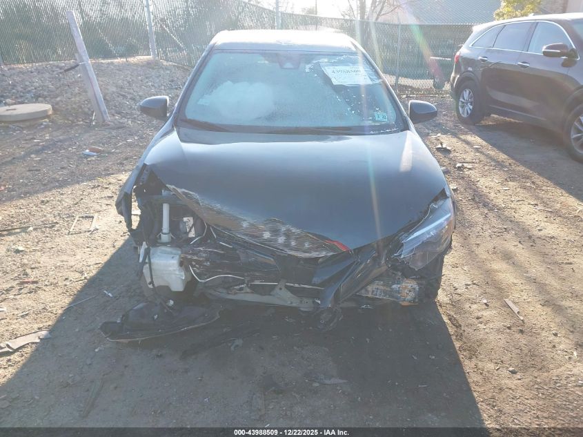 2017 Toyota Corolla Le VIN: 2T1BURHE2HC856306 Lot: 43988509