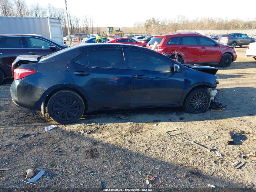 2017 Toyota Corolla Le VIN: 2T1BURHE2HC856306 Lot: 43988509