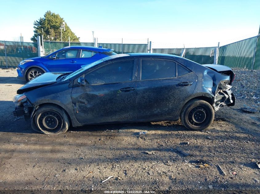 2017 Toyota Corolla Le VIN: 2T1BURHE2HC856306 Lot: 43988509