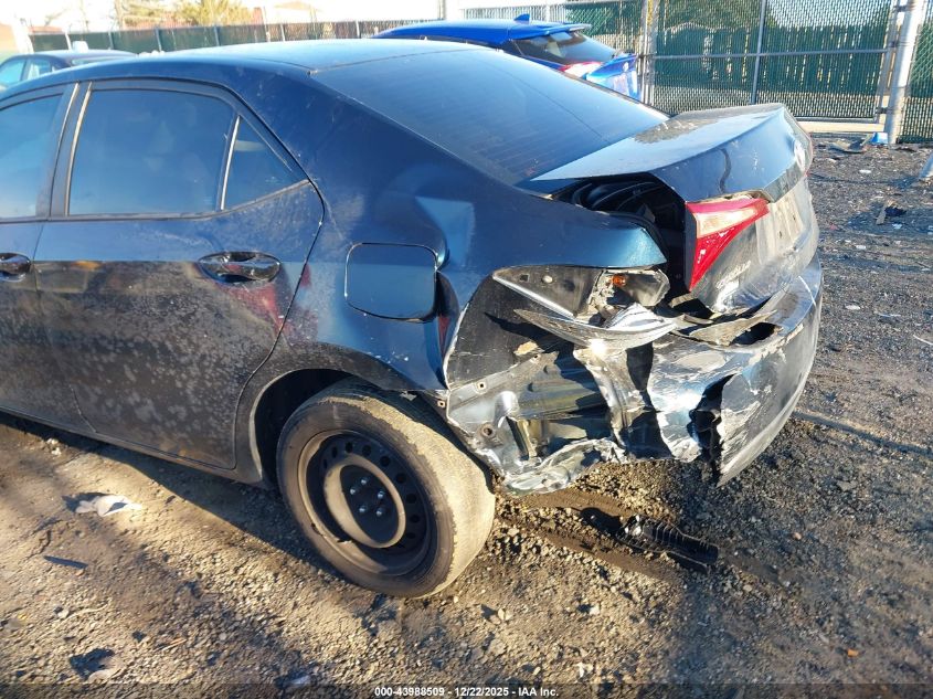 2017 Toyota Corolla Le VIN: 2T1BURHE2HC856306 Lot: 43988509