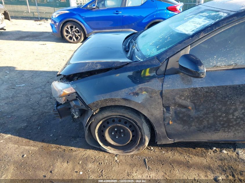 2017 Toyota Corolla Le VIN: 2T1BURHE2HC856306 Lot: 43988509