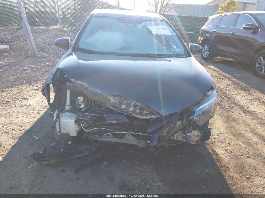 2017 Toyota Corolla Le VIN: 2T1BURHE2HC856306 Lot: 43988509