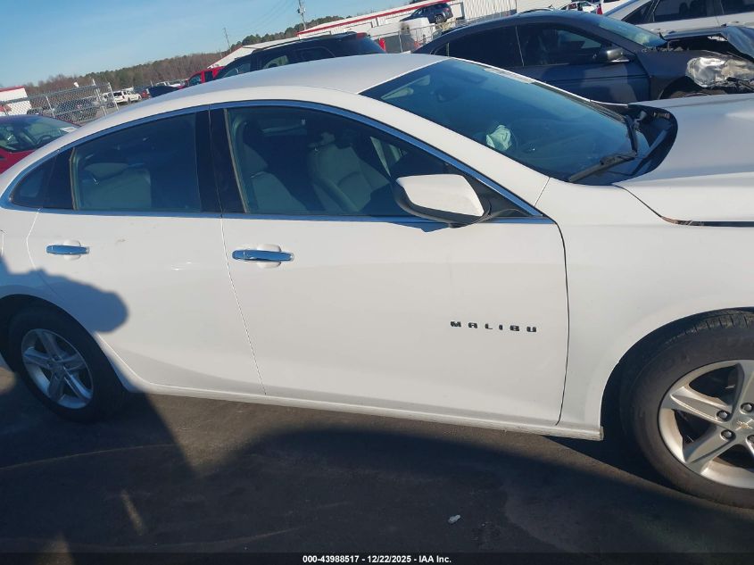 2021 Chevrolet Malibu Fwd 1Fl VIN: 1G1ZC5ST2MF089438 Lot: 43988517