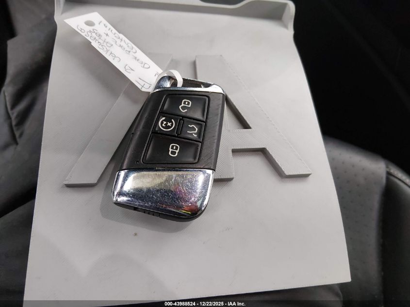 2021 Volkswagen Atlas 3.6L V6 Sel VIN: 1V2BR2CAXMC513614 Lot: 43988524