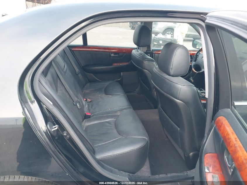 2006 Lexus Ls 430 VIN: JTHBN36F165050553 Lot: 43988526