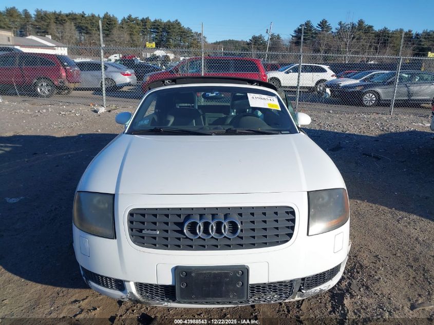2002 Audi Tt 1.8L VIN: TRUUT28N421006679 Lot: 43988543