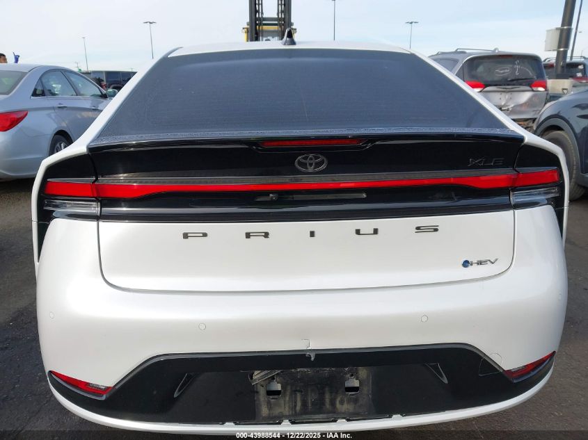 2026 Toyota Prius Xle VIN: JTDACAAU2T3066944 Lot: 43988544