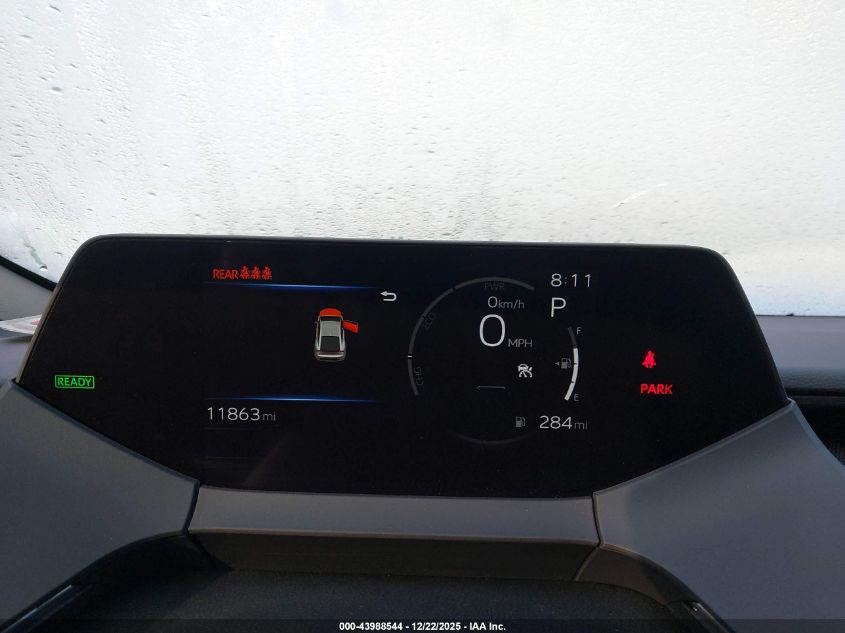 2026 Toyota Prius Xle VIN: JTDACAAU2T3066944 Lot: 43988544