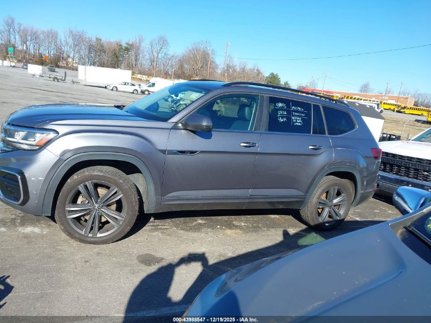 2021 Volkswagen Atlas 3.6L V6 Se W/Technology R-Line VIN: 1V2RR2CA5MC524809 Lot: 43988547