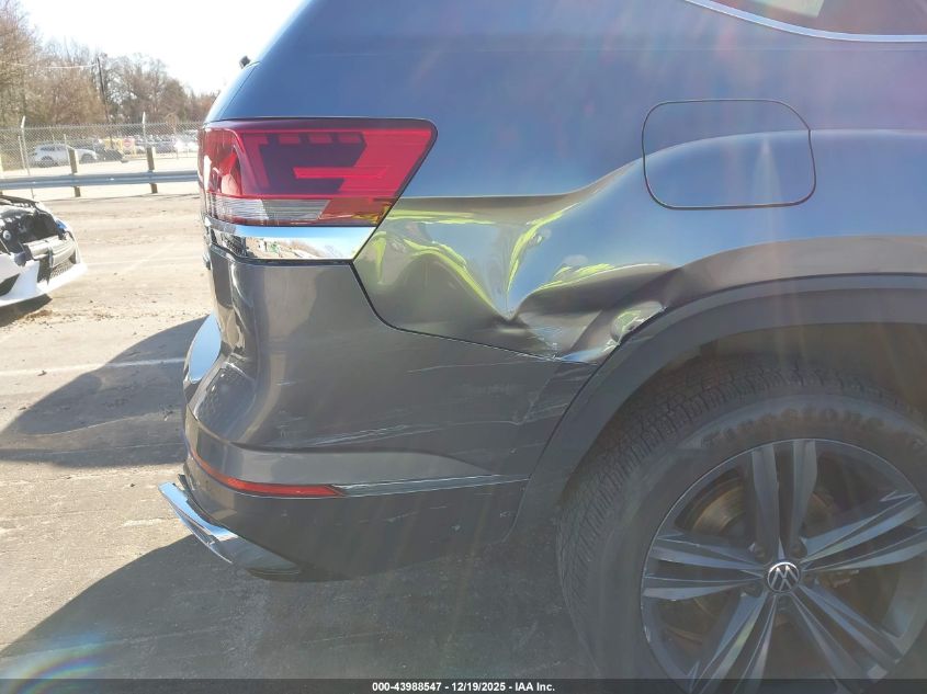 2021 Volkswagen Atlas 3.6L V6 Se W/Technology R-Line VIN: 1V2RR2CA5MC524809 Lot: 43988547