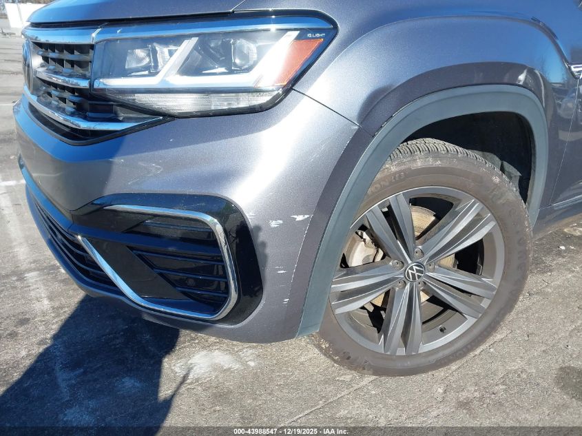 2021 Volkswagen Atlas 3.6L V6 Se W/Technology R-Line VIN: 1V2RR2CA5MC524809 Lot: 43988547