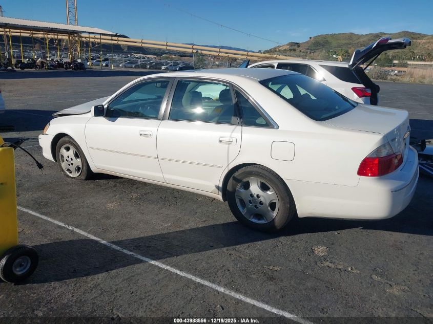 2003 Toyota Avalon Xls VIN: 4T1BF28B83U317333 Lot: 43988556