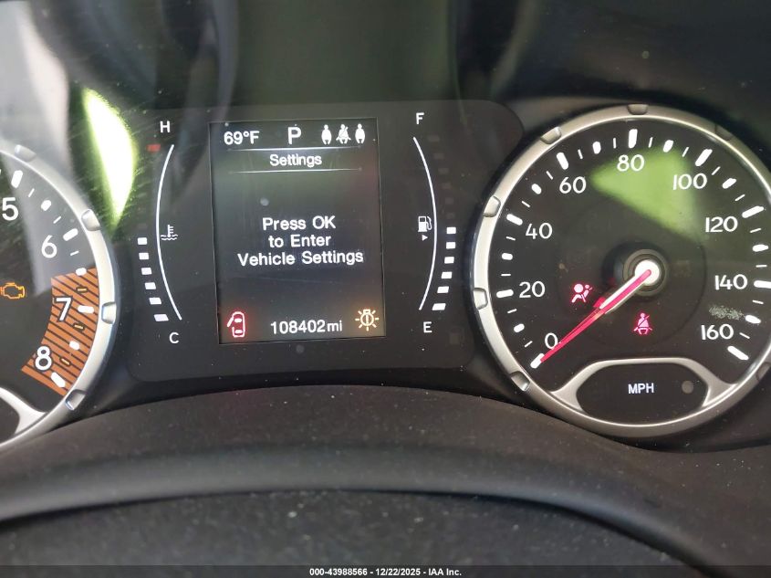 2019 Jeep Renegade Altitude Fwd VIN: ZACNJABB0KPK16478 Lot: 43988566