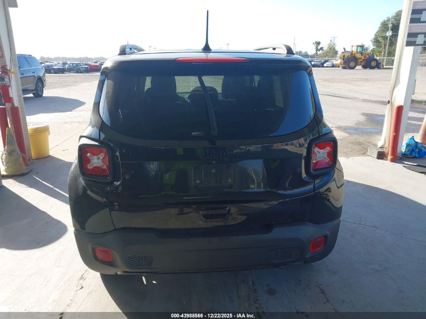 2019 Jeep Renegade Altitude Fwd VIN: ZACNJABB0KPK16478 Lot: 43988566