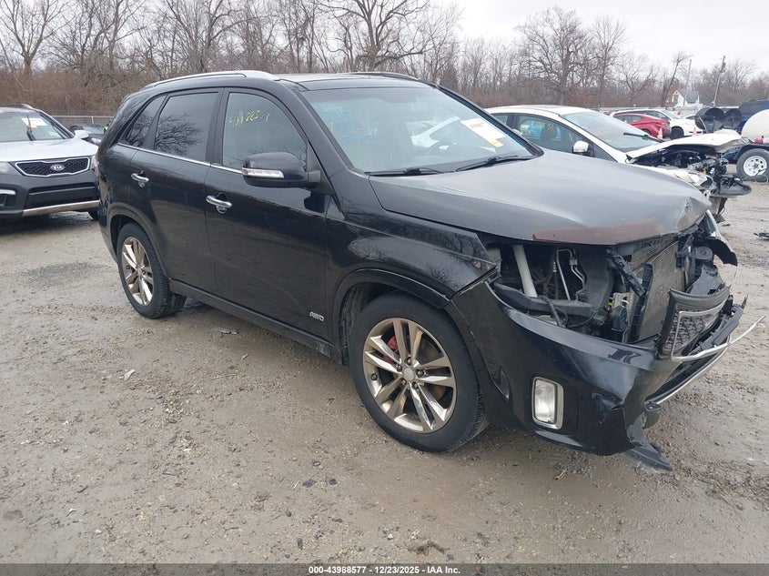 5XYKWDA78EG453178 2014 Kia Sorento Limited V6 auction photo 1