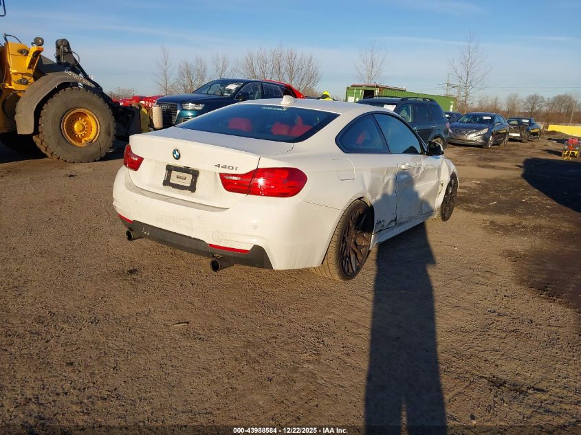 2017 BMW 440I VIN: WBA4P1C54HK522072 Lot: 43988584