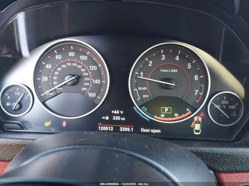 2017 BMW 440I VIN: WBA4P1C54HK522072 Lot: 43988584