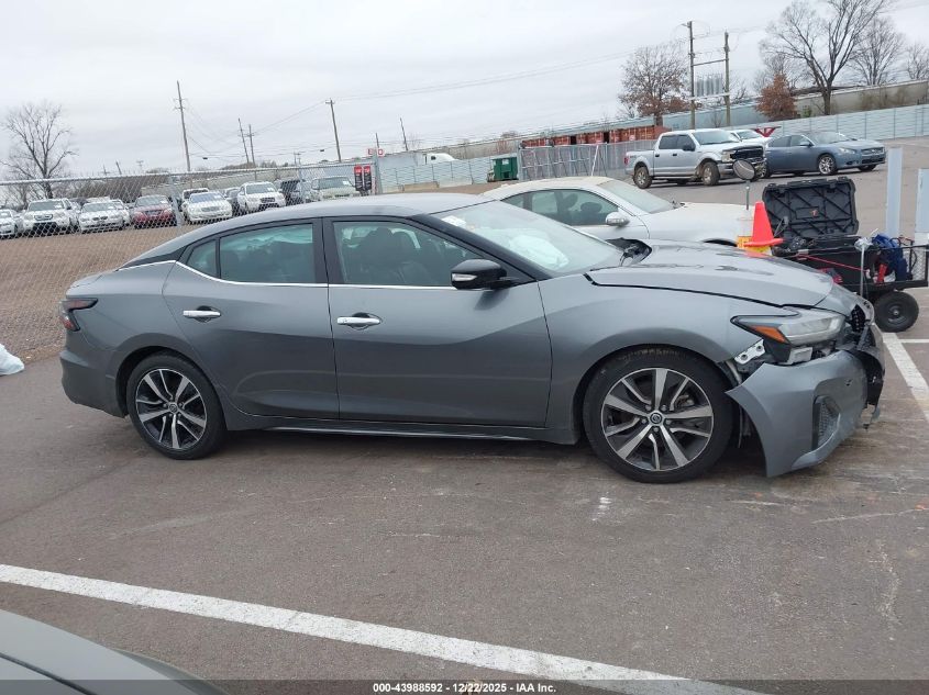 2021 Nissan Maxima Sv Xtronic Cvt VIN: 1N4AA6CV1MC502571 Lot: 43988592