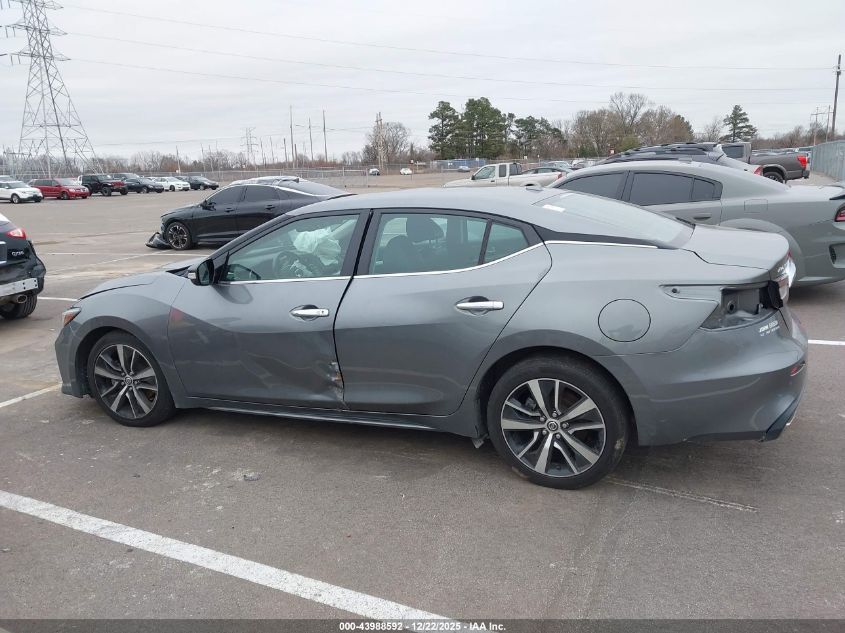 2021 Nissan Maxima Sv Xtronic Cvt VIN: 1N4AA6CV1MC502571 Lot: 43988592