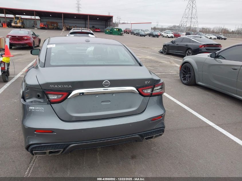 2021 Nissan Maxima Sv Xtronic Cvt VIN: 1N4AA6CV1MC502571 Lot: 43988592