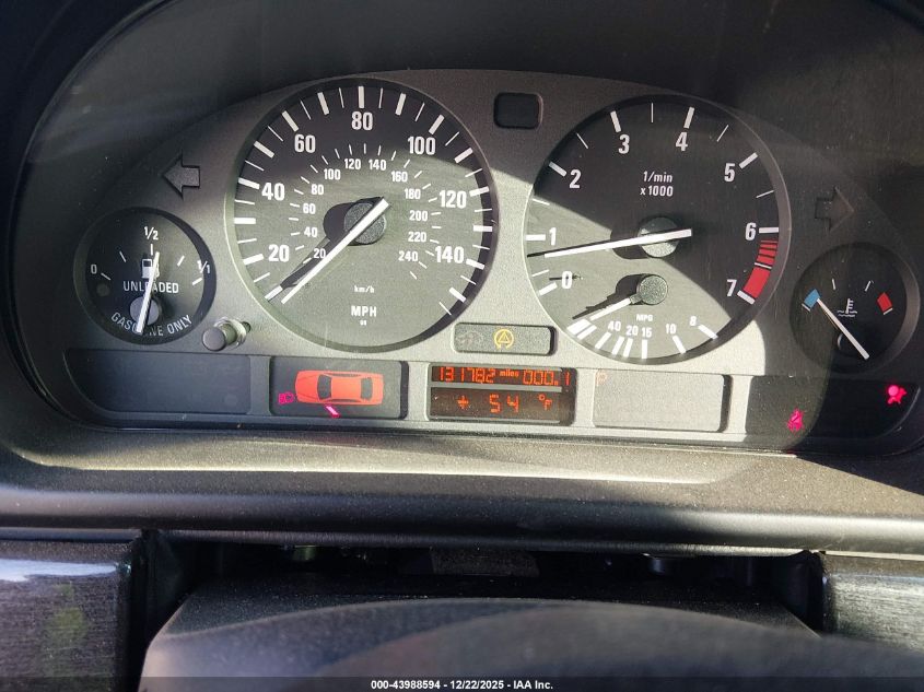 2000 BMW 528Ia Sport VIN: WBADP6342YBV64132 Lot: 43988594