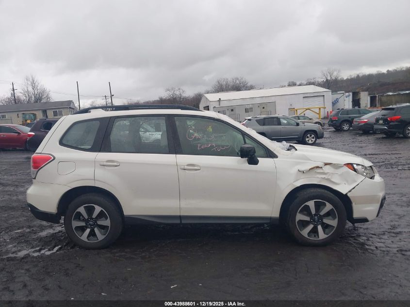 2018 Subaru Forester 2.5I VIN: JF2SJABC9JH427345 Lot: 43988601