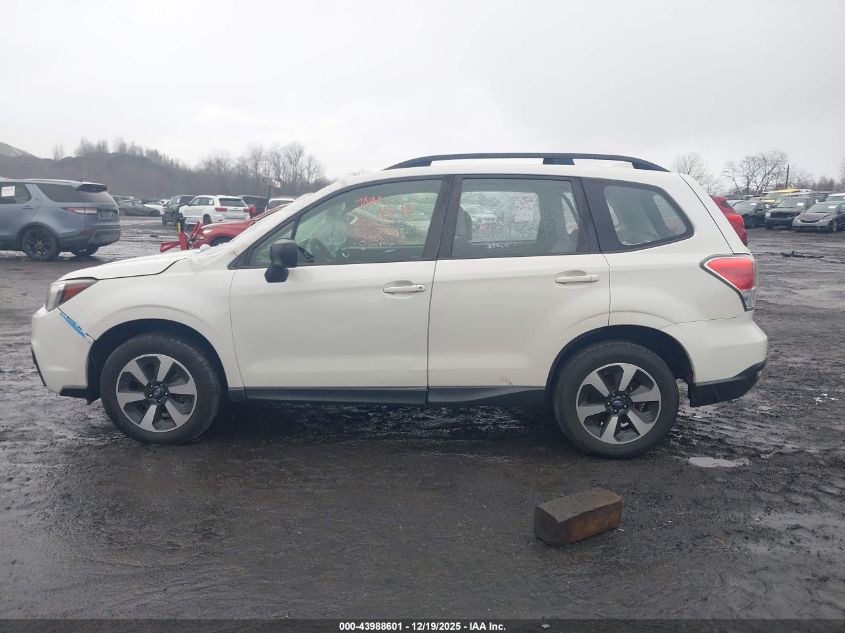 2018 Subaru Forester 2.5I VIN: JF2SJABC9JH427345 Lot: 43988601
