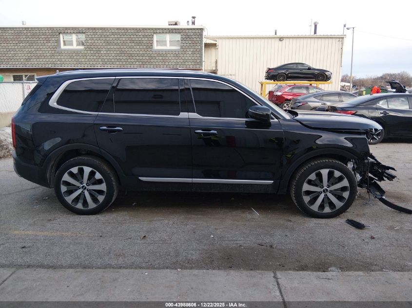 2022 Kia Telluride S VIN: 5XYP6DHC7NG291133 Lot: 43988606