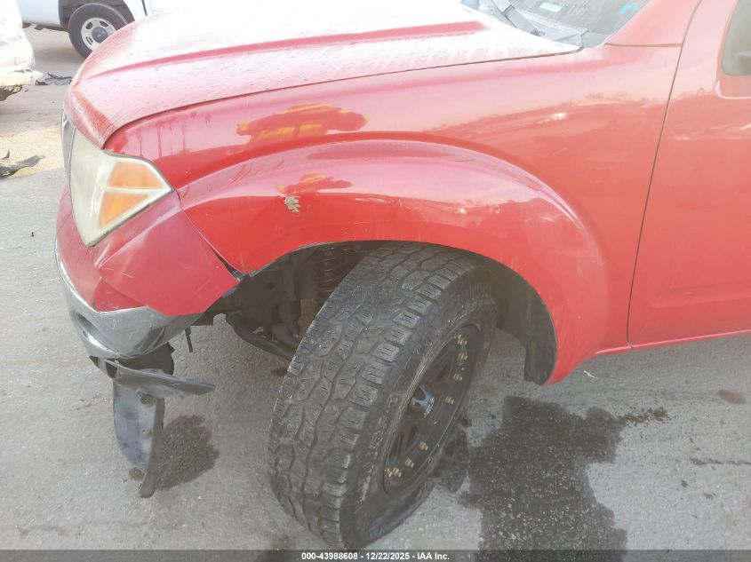 2005 Nissan Frontier Se VIN: 1N6AD06UX5C412478 Lot: 43988608