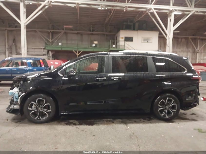 2025 Toyota Sienna Platinum VIN: 5TDESKFC9SS214563 Lot: 43988613