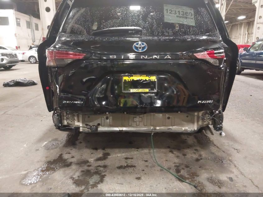 2025 Toyota Sienna Platinum VIN: 5TDESKFC9SS214563 Lot: 43988613